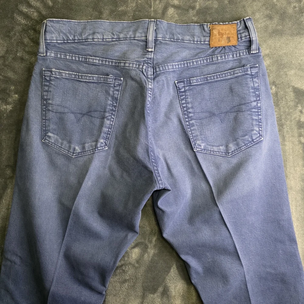 Polo Ralph Lauren The Hampton Jeans Men's 32x30 Blue Wash Relaxed Straight Denim